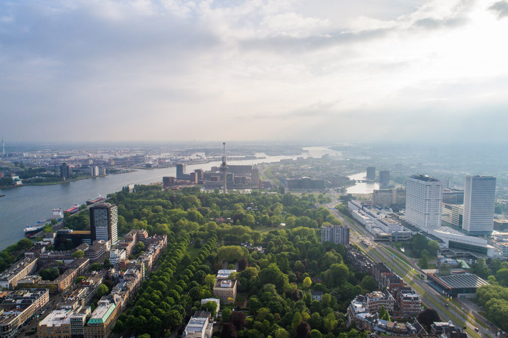 
 uitzicht vanaf zalmhaven					